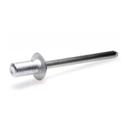 Rivet aveugle étanche à tête bombée alu/acier